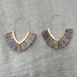 Fringe earrings